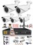 5 Kameralı 5MP Sony Lensli 1080P Full HD Güvenlik Kamerası Sistemi - Cepten İzle - 1tb Dış 1