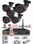 5 Kameralı 5 Mp Sony Lensli 1080P Full HD Güvenlik Kamerası Sistemi - Cepten Izle - 500DIŞ 1