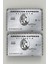 American Express Silver 2'li Kredi Kartı & Akbil Sticker Kaplama 1