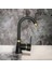 Msy Gold Siyah Lavabo Bataryası Siyah Gold Lavabo Musluk Lavabo Dekor Banyo Lavabo Bataryası 3
