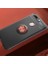 Huawei Y7 2018 Kılıf Yüzüklü Standlı Soft Parmak Izi Bırakmaz+Nano Ekran Koruma 2