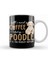 All I Need Is Coffee And My Poodle It Is Too Peopley Outside Kupa Bardak Porselen 1