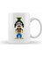 Goofy Pixel Character Kupa Bardak Porselen 1