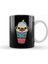 Cute & Funny Pug Puppy Dog In Smoothie Drink Kupa Bardak Porselen 1