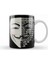 V For Vendetta Typography Kupa Bardak Porselen 1