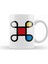 Mondrian In Command Kupa Bardak Porselen 1