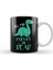 Cute All My Friends Are Dead Funny Dinosaur Pun Kupa Bardak Porselen 1