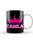 Camila Name Personalized Custom Vintage Retro Rainbow Style Design Gift Baby Gift For Her Kupa Bardak Porselen 1