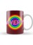 Avery Name Personalized Custom Vintage Retro Rainbow Style Design Gift Baby Gift For Her Kupa Bardak Porselen 1