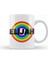 Elijah Name Custom Vintage Retro Rainbow Style Design Gift Baby Gift For Him Kupa Bardak Porselen 1