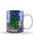 Alex Kidd Around The Christmas Tree Kupa Bardak Porselen 1