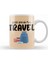 Funny Travel Gift Design Lover Trippin Wanderlust Journey Adventurer Vacation Kupa Bardak Porselen 1