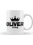 Oliver Name Custom Design Gift Baby Gift For Him Kupa Bardak Porselen 1