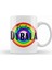 Paulo Dybala Vintage Retro Rainbow Style Kupa Bardak Porselen 1