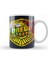 Judge Dredd Galaxy Silhouette Logo Kupa Bardak Porselen 1