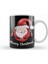 Yılbaşı Yeni Yıl Konseptli Merry Christmas Santa Kupa Bardak Porselen 1