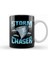 Cute Storm Chaser Severe Weather Tornado Obsessed Kupa Bardak Porselen 1