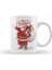 Yılbaşı Yeni Yıl Konseptli Merry Christmas Santa Noel Baba Kupa Bardak Porselen 1