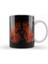 One Piece Flaming Pirate Kupa Bardak Porselen 1