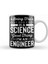 Being The Best Dad Ever Is A Science Engineer Kupa Bardak Porselen 1