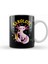 Saxolotl Sax Playing Axolotl Pun Walking Fish Kupa Bardak Porselen 1