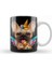 Fawn French Bulldog Ice Cream Unicorn Kupa Bardak Porselen 1