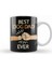 Best Dog Dad Ever Paw Fist Bump Fathers Day Gift Kupa Bardak Porselen 1
