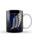 Metallic Survey Corps Logo Attack On Titan Survey Corps Kupa Bardak Porselen 1