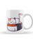 Cute Cat Sushi Salmon 05 Kupa Bardak Porselen 1