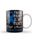 Their Fight My Fight Child Abuse Awareness Blue Ribbon April Kupa Bardak Porselen 1
