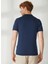Polo Yaka Slim Fit Mavi Erkek Kazak FM23S07MABLUE 5