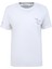 Bisiklet Yaka Beyaz Erkek T-Shirt FM23S16TGWHITE 1