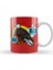 Sarcasm Funny Vintage Bald Eagle Saying Hi Omicron 2022 Kupa Bardak Porselen 1
