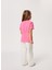 Baskılı Koyu Pembe Kız Çocuk T-Shirt 232 Lcg 242003 Raınbow K.pembe 4