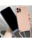 Galaxy A33 5g ile Uyumlu Ipli Boyun Askılı Silikon Kılıf Kadife Iç Yüzeyli Epiphany Kılıf Yeşil 4