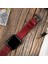 Apple Watch Uyumlu 42MM 44MM 45MM 49MM 1 / 2 / 3 / 4 / 5 / 6 / Se / 7 / 8 / 9 Ultra Ultra 2 Deri Kordon Deri Kayış Kırmızı 4