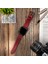 Apple Watch Uyumlu 42MM 44MM 45MM 49MM 1 / 2 / 3 / 4 / 5 / 6 / Se / 7 / 8 / 9 Ultra Ultra 2 Deri Kordon Deri Kayış Kırmızı 5