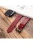 Apple Watch Uyumlu 42MM 44MM 45MM 49MM 1 / 2 / 3 / 4 / 5 / 6 / Se / 7 / 8 / 9 Ultra Ultra 2 Deri Kordon Deri Kayış Kırmızı 2