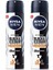 2 Adet Men Black & White Invisible Güçlü Etki Erkek Deodorant Sprey 150 ml 1