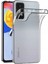 Caseworld Xiaomi Redmi Note 11 Pro ile Uyumlu Kapak 1mm Süper Silikon Şeffaf Kılıf 1