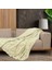 Softmicro İskandinav Desenli Boho 180 x 300 cm Koltuk, Kanepe Örtüsü Şalı Yeşil 2
