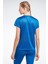 WOR Commercial Poly Mavi Kadın Kısa Kol T-Shirt 4