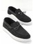 Siyah Keten Erkek Casual Ayakkabı E01107114518 1
