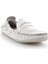 Beyaz Leather Erkek Loafer Ayakkabı E01323092003 3