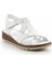 Beyaz Leather Kadın Sandalet K05907200003 3