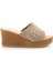 Camel Örgü Kadın Terlik K04956015516 2