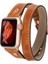 Apple Watch Uyumlu 42-44-45MM Slim Dt St V18 Deri Kordon 1