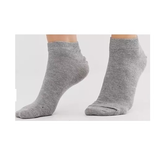 B&D Socks 10'lu Paket Beyaz Patik Çorap görsel 5