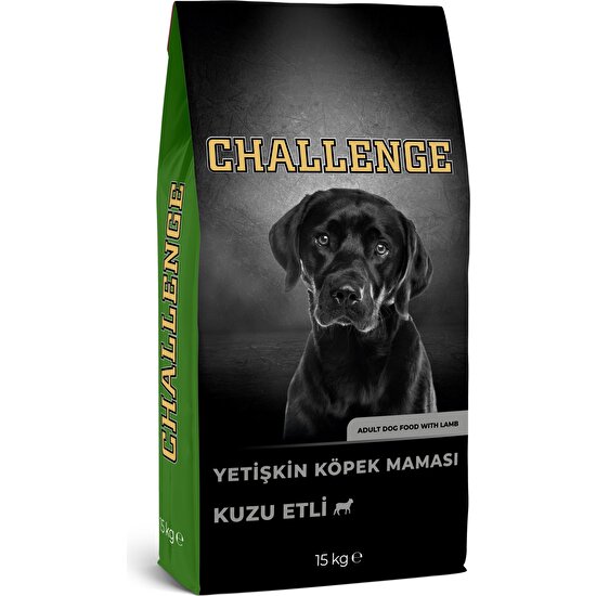 Challenge Kuzu Etli Yetişkin Köpek Maması 15 kg