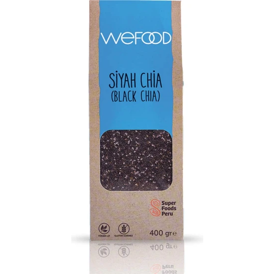 Wefood Siyah Chia 300 gr	 8681749104253